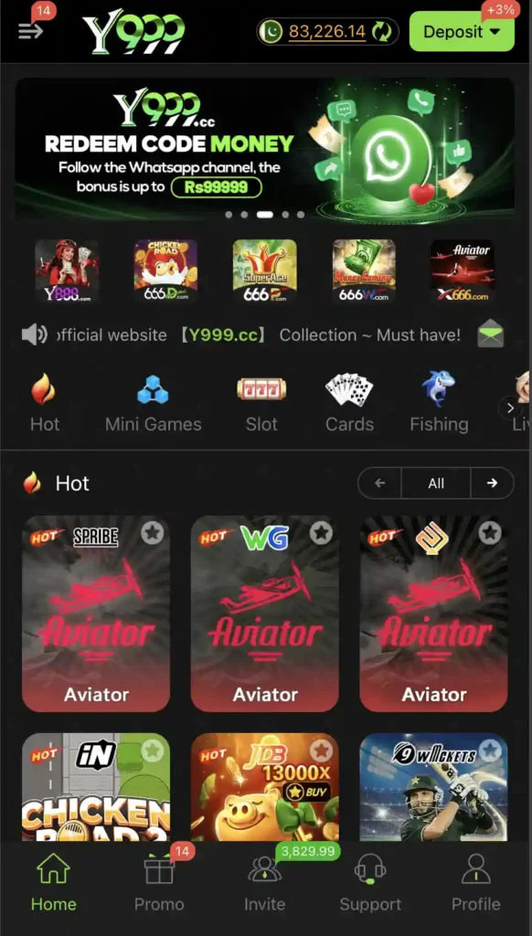 Y999 Game