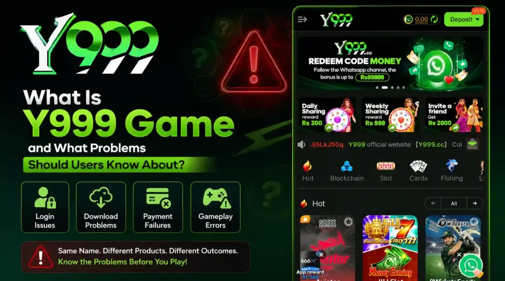Y999 Game Problems