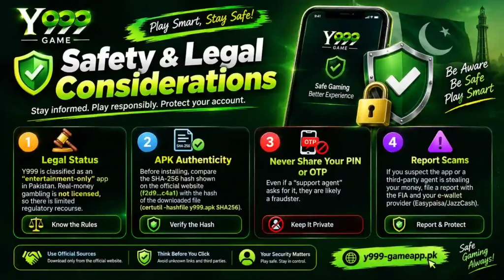 Y999 Withdrawal - Safety & legal considerations