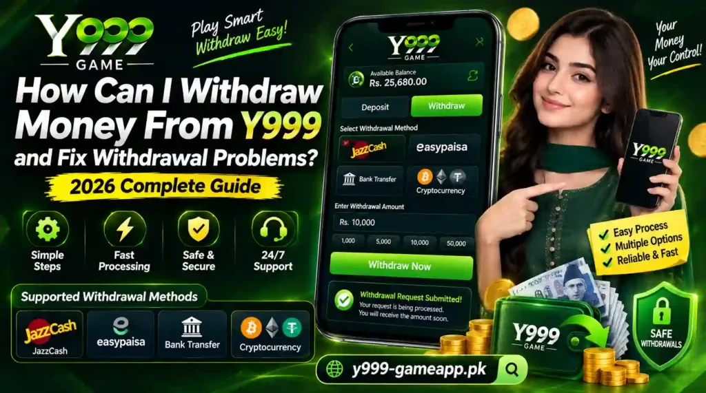 Y999 Withdrawal